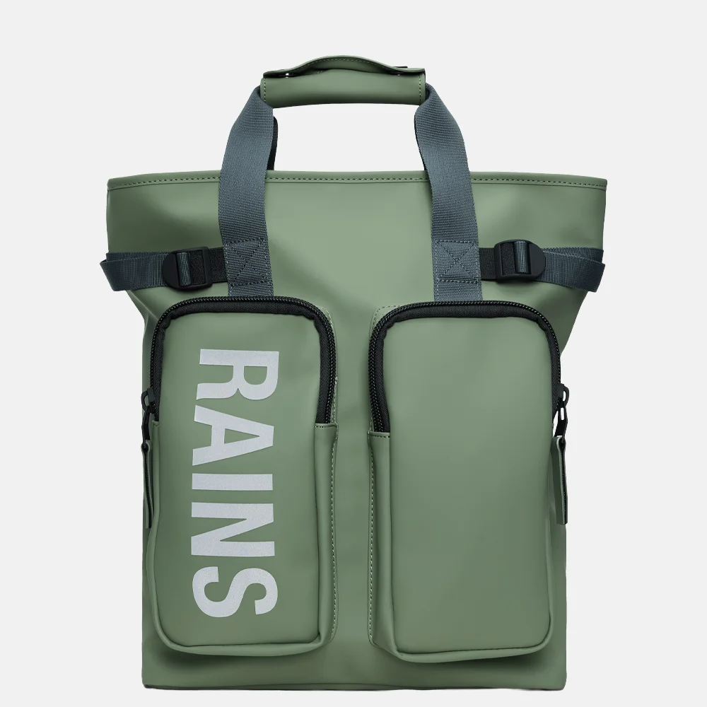 Rains Texel rugzak groen